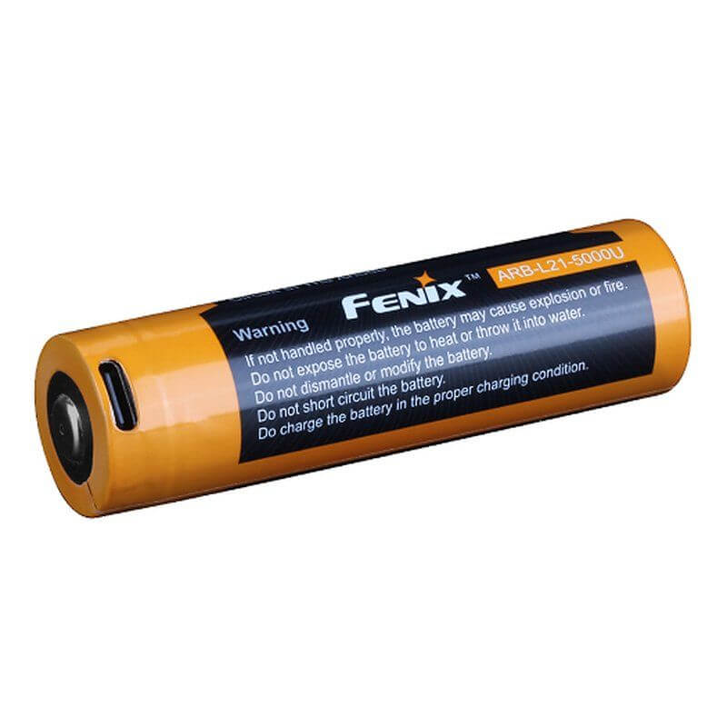 Fenix 21700 Li-Ion Akku 5000mAh USB-C 7,5A Lithium Akku