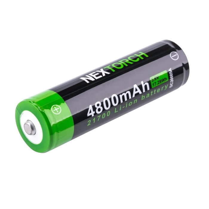 Nextorch 21700 Li-Ion Akku 5000mAh USB-C Lithium Akku