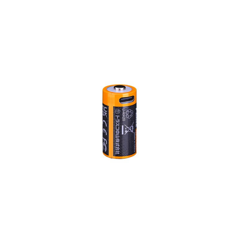 Fenix 16340 800mAh Li-Ion Akku USB-C Lithium Akku