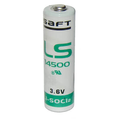 Saft LS 14500 (AA) 3,6V Lithium Batterie Lithium Thionylchlorid Batterie