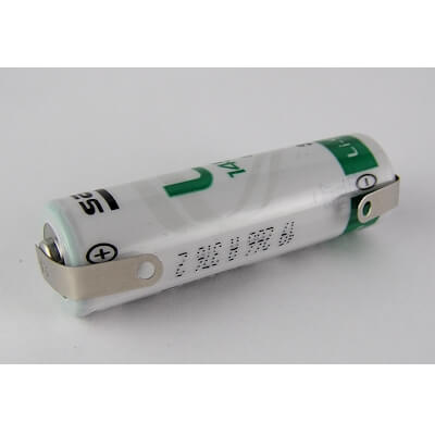 Saft LS 14500 (AA) U-Lötanschluss Lithium Thionylchlorid Batterie
