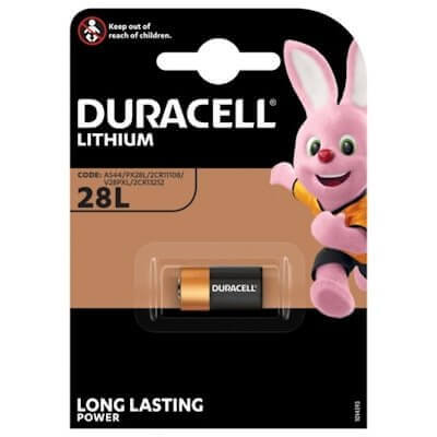 Duracell 28L (2CR1/3N) 6V Lithium Batterie Lithium Batterie