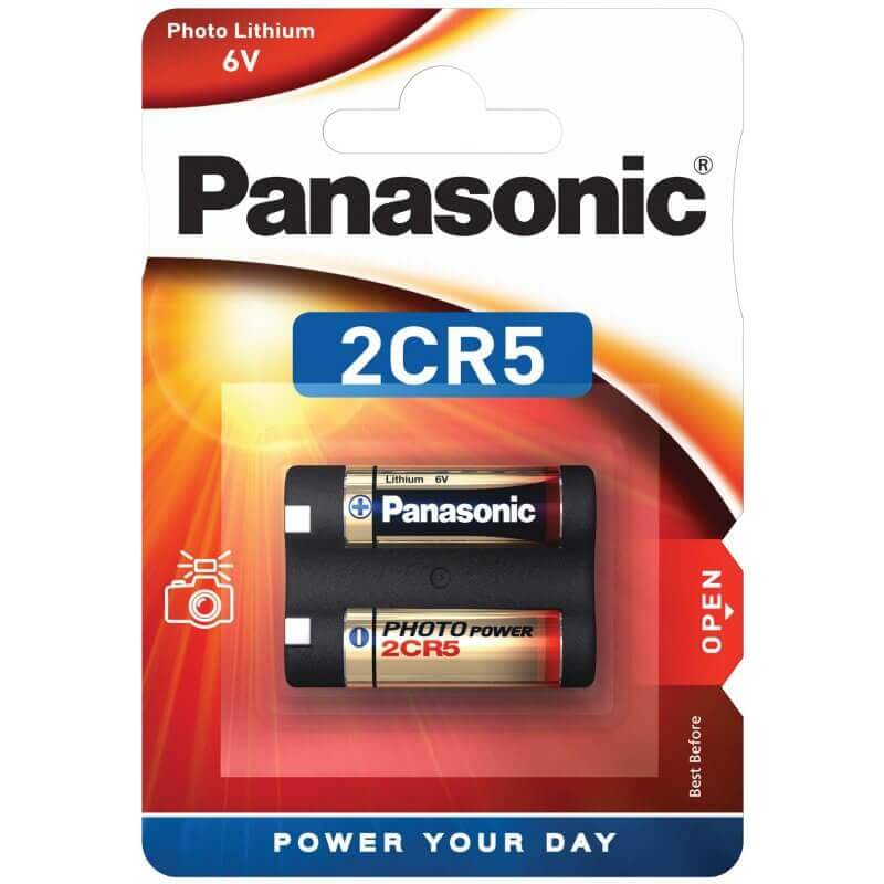 Panasonic 2CR5 6V Lithium Batterie Lithium Batterie