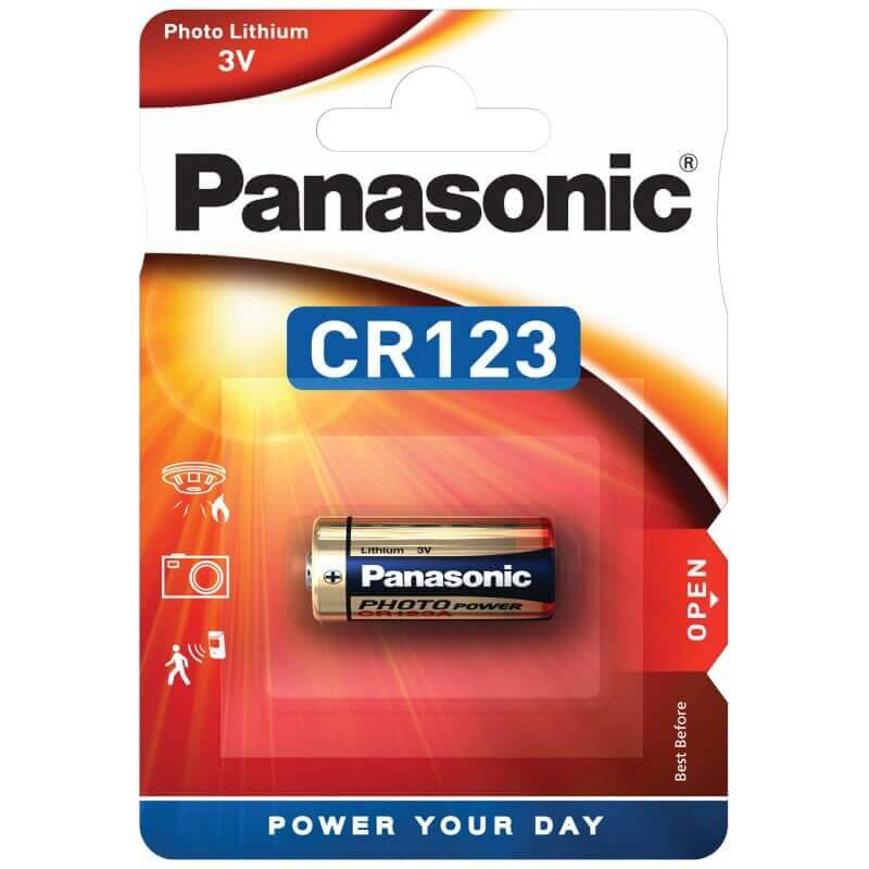 Panasonic CR123 3V Lithium Batterie Lithium Batterie