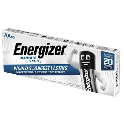 10x Energizer Ultimate AA Lithium Batterie Lithium Batterie