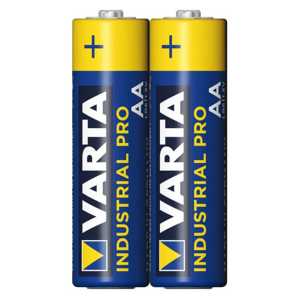 2x Varta Industrial Pro AA Alkaline Batterie Alkaline Batterie