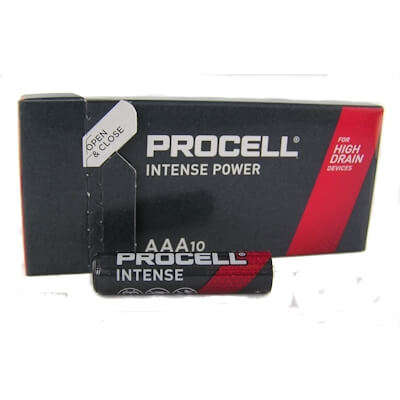 10x Procell Intense Power AAA Alkaline Batterie Alkaline Batterie