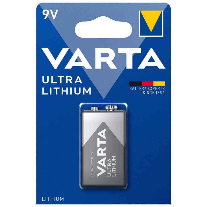 Varta Lithium 9V Block Batterie Lithium Batterie