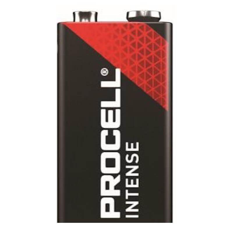 10x Procell Intense 9V Alkaline Batterie Alkaline Batterie