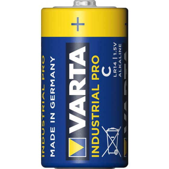 20x Varta Industrial Pro C / Baby Alkaline Batterie Alkaline Batterie