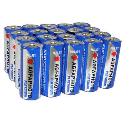 20x Agfaphoto LR1 1,5V Alkaline Batterie Alkaline Batterie
