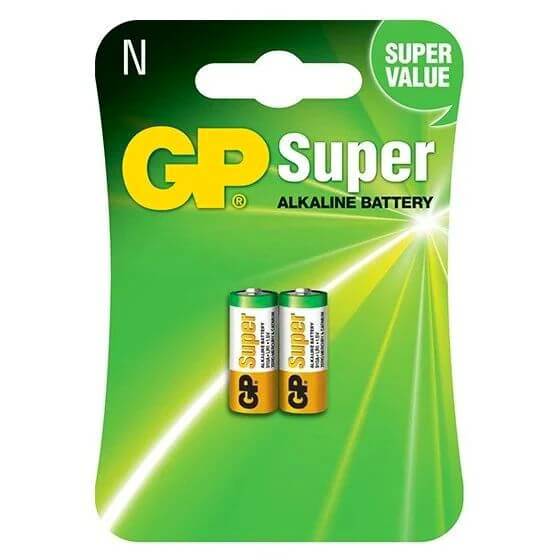 2x GP Super LR1 / N / E90 1,5V Alkaline Batterie Alkaline Batterie