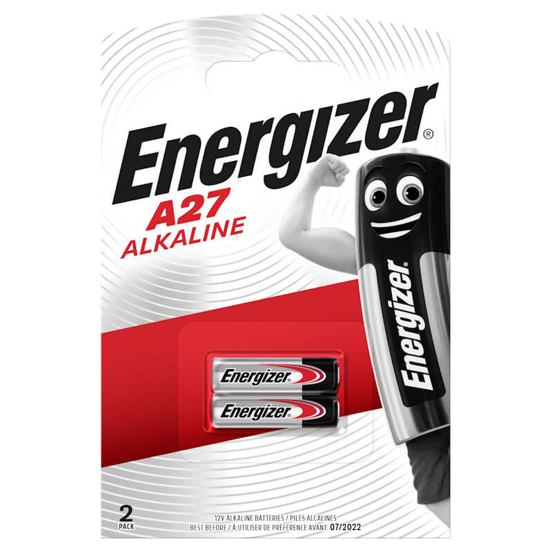 2x Energizer A27 12V Alkaline Batterie Alkaline Batterie