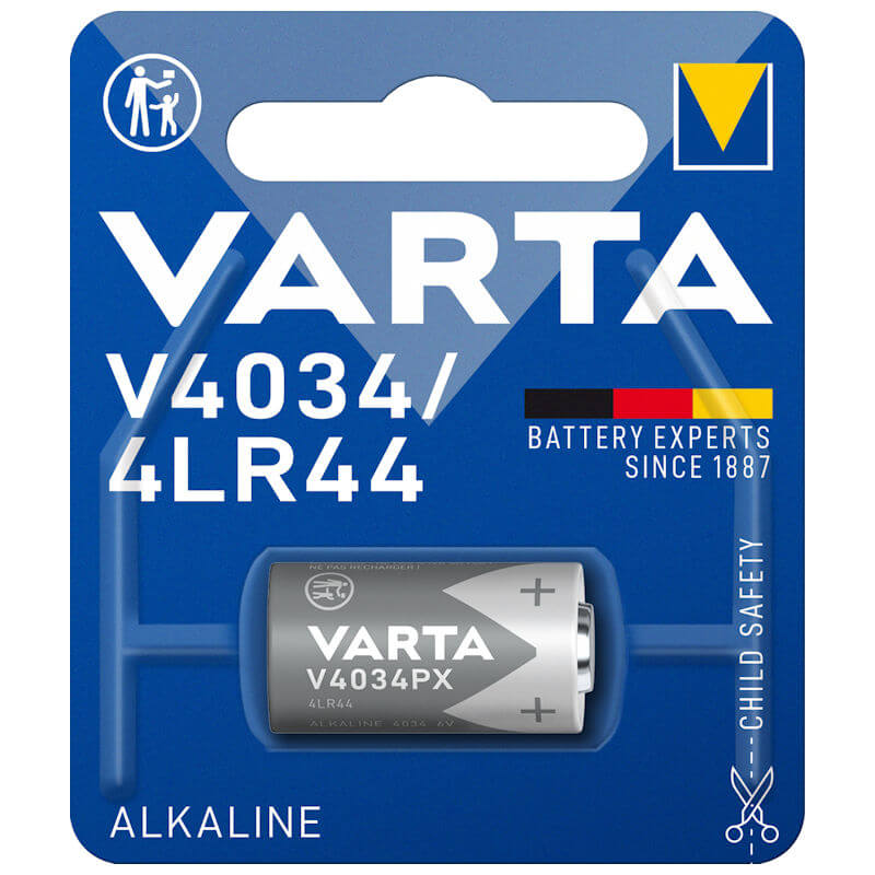 Varta V4034PX (4LR44) Alkaline Batterie