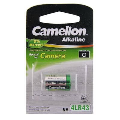 Camelion 4LR43 6V Alkaline Batterie Alkaline Batterie
