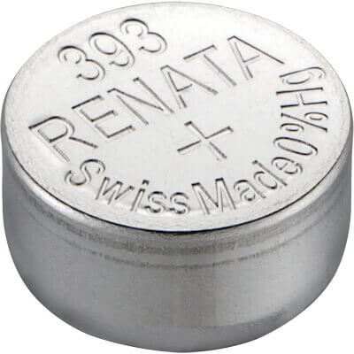 Renata 393 (SR754W) Uhrenbatterie Silberoxid Knopfzelle
