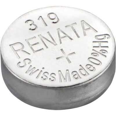 Renata 319 (SR527SW) Uhrenbatterie Silberoxid Knopfzelle