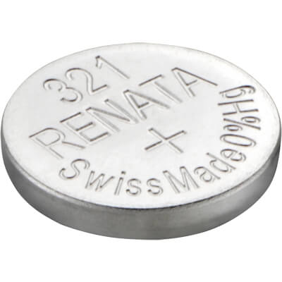 Renata 321 (SR616SW) Uhrenbatterie Silberoxid Knopfzelle