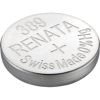 Renata 389 (SR1130W) Uhrenbatterie Silberoxid Knopfzelle