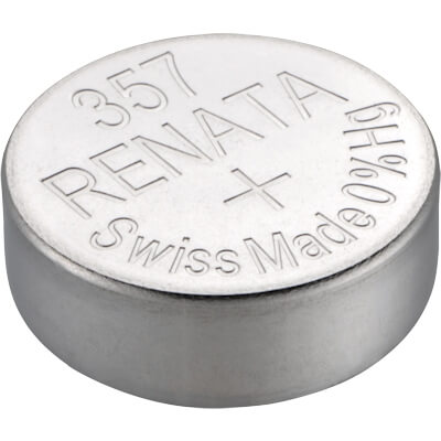 Renata 357 (SR44W) Uhrenbatterie Silberoxid Knopfzelle