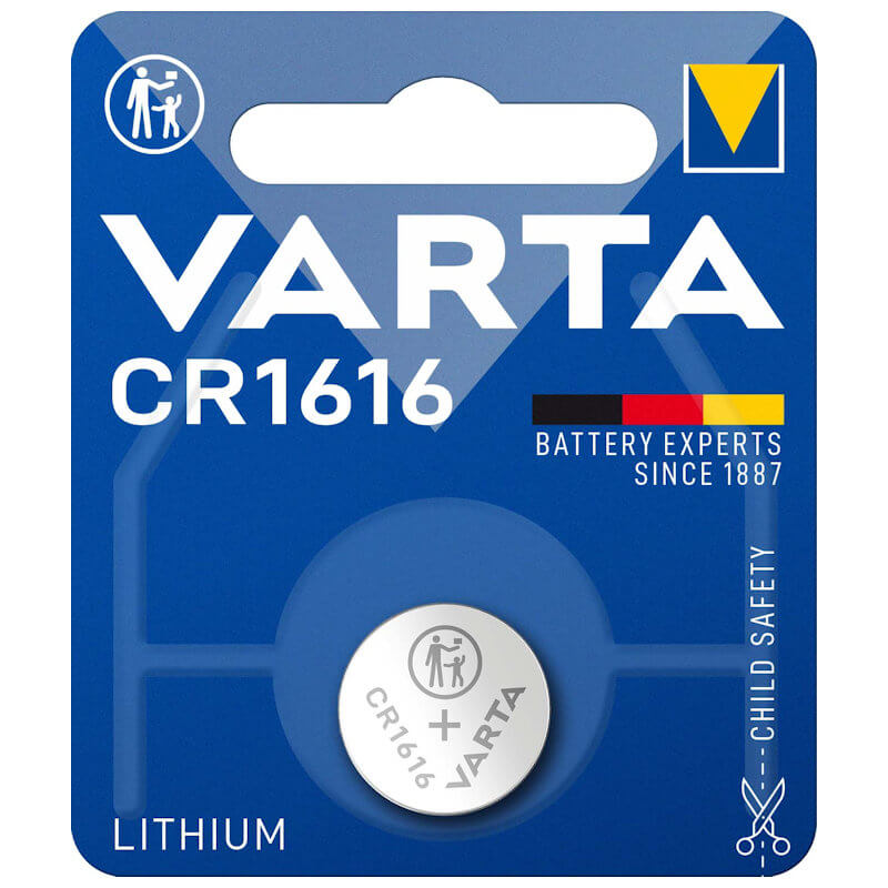 Varta CR1616 3V Lithium Knopfzelle Lithium Knopfzelle