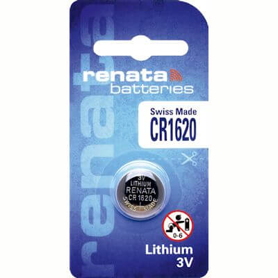 Renata CR1620 3V Lithium Knopfzelle Lithium Knopfzelle