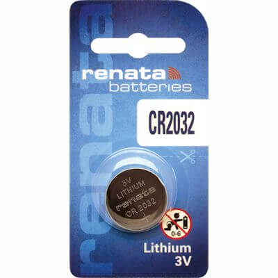 Renata CR2032 3V Lithium Knopfzelle Lithium Knopfzelle