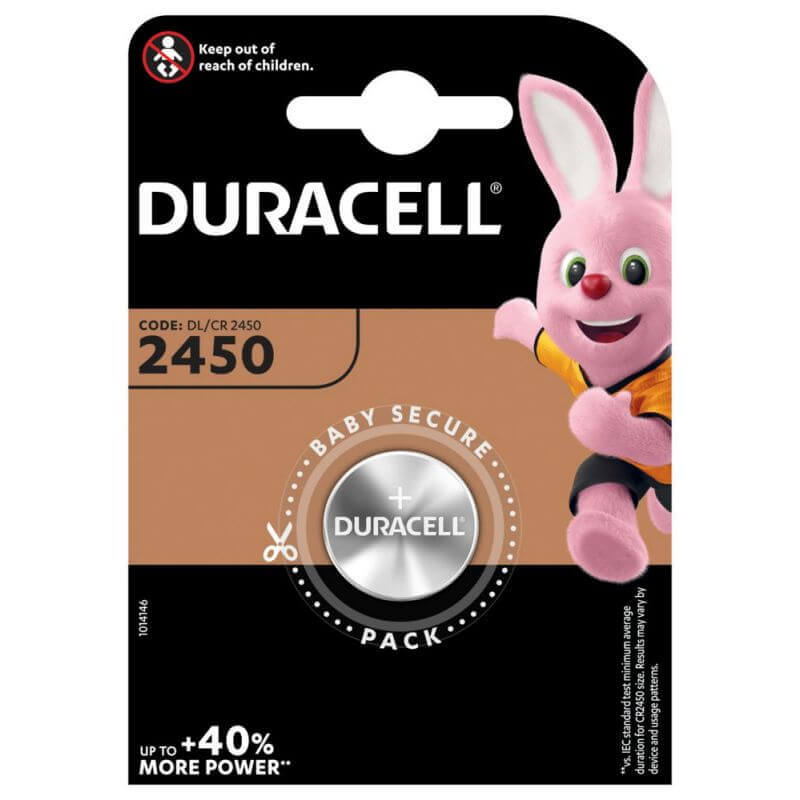 Duracell CR2450 3V Lithium Knopfzelle Lithium Knopfzelle
