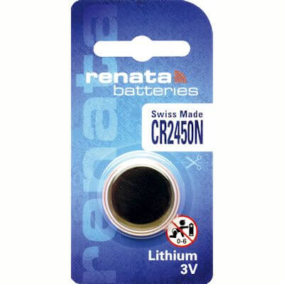 Renata CR2450N 3V Lithium Knopfzelle Lithium Knopfzelle