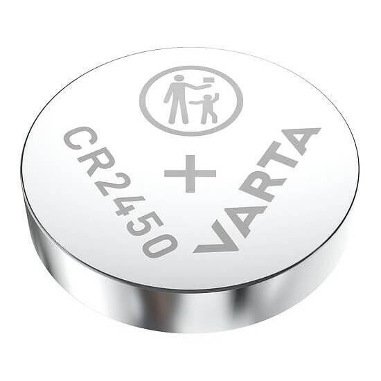 Varta CR2450 in Druckverschlussbeutel Lithium Knopfzelle