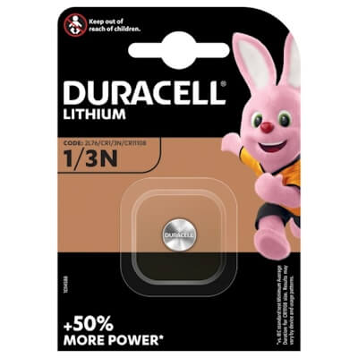 Duracell CR1/3N 3V Lithium Knopfzelle Lithium Knopfzelle