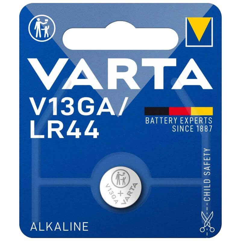 Varta V13GA / LR44 1,5V Alkaline Knopfzelle Alkaline Knopfzelle