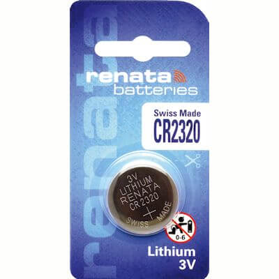 Renata CR2320 3V Lithium Knopfzelle Lithium Knopfzelle