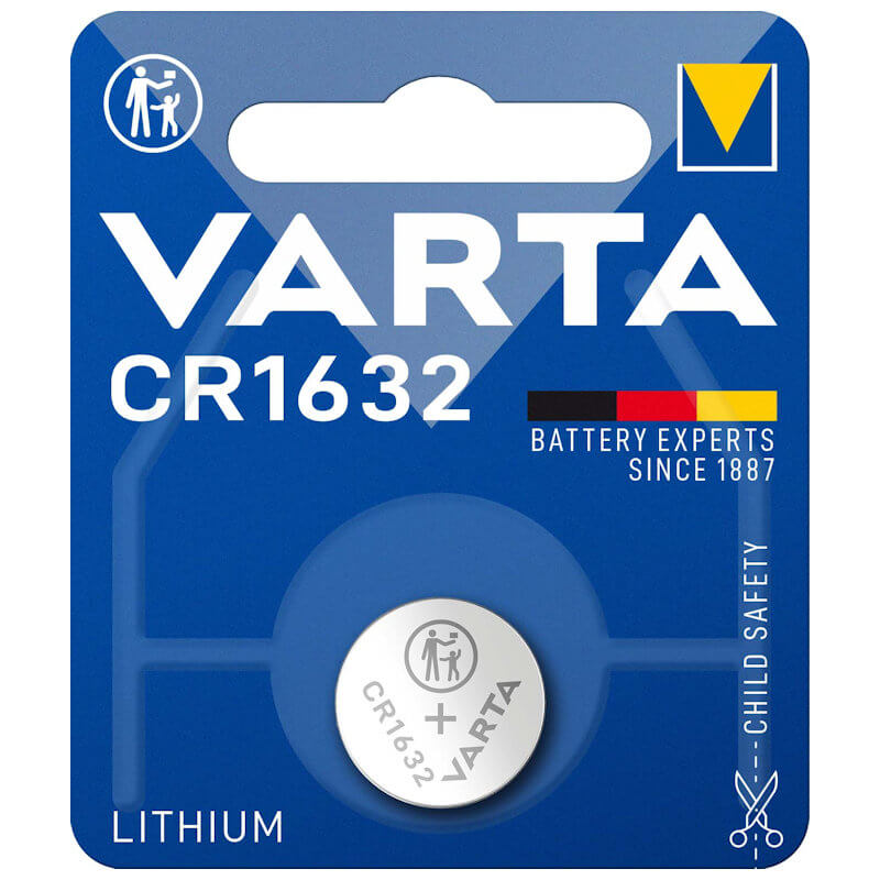 Varta CR1632 3V Lithium Knopfzelle Lithium Knopfzelle