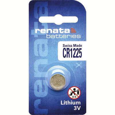 Renata CR1225 3V Lithium Knopfzelle Lithium Knopfzelle