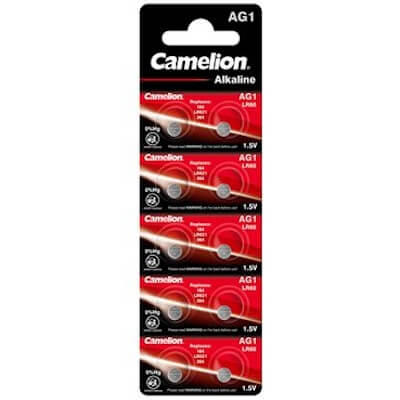 10x Camelion AG1 1,5V Alkaline Knopfzelle Alkaline Knopfzelle