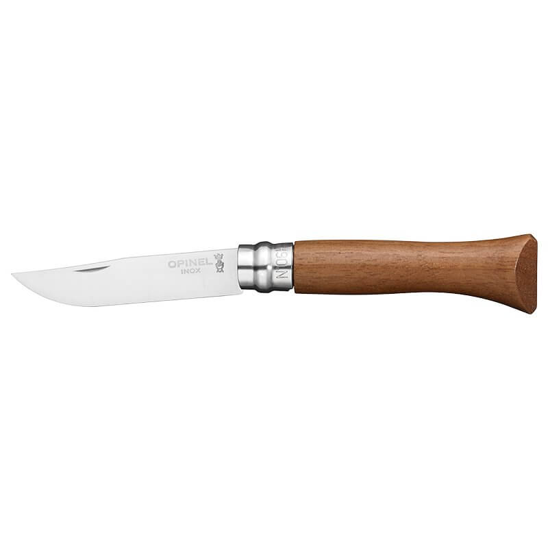 Opinel No 06 Nussbaumholz Inox rostfrei Taschenmesser Messer