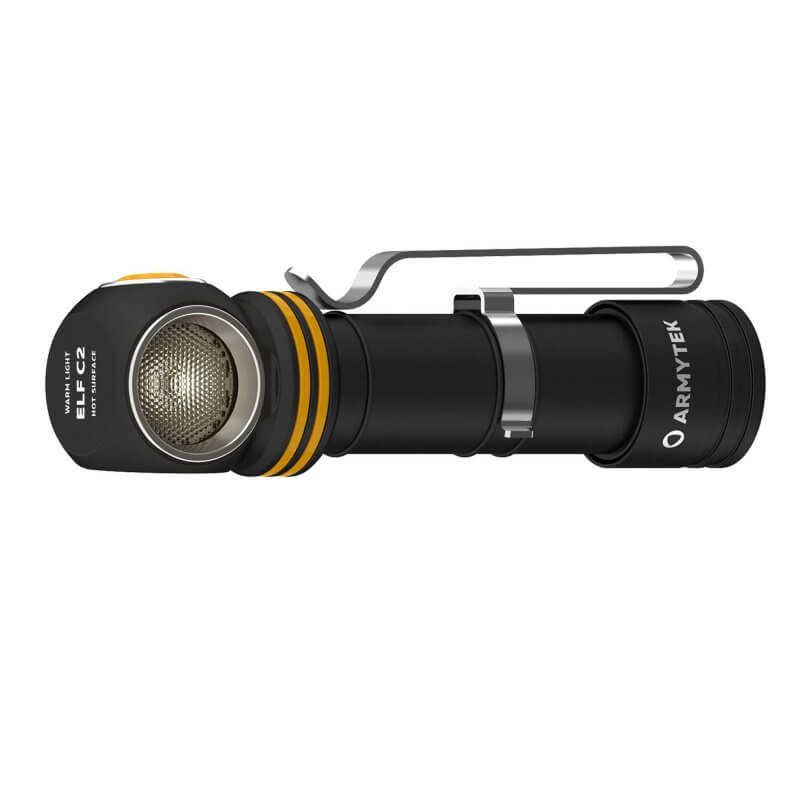 Armytek Elf C2 LED Stirnlampe mit Akku warmweiss Stirnlampe Taschenlampe