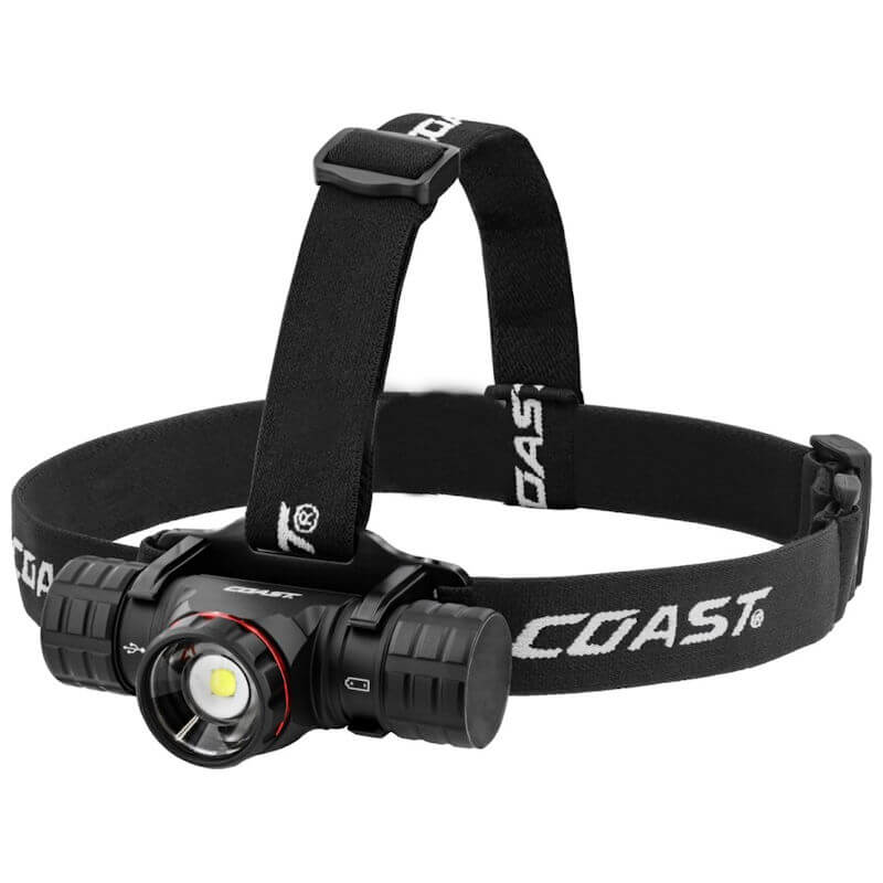 Coast XPH34R Stirnlampe mit Akku Stirnlampe Taschenlampe