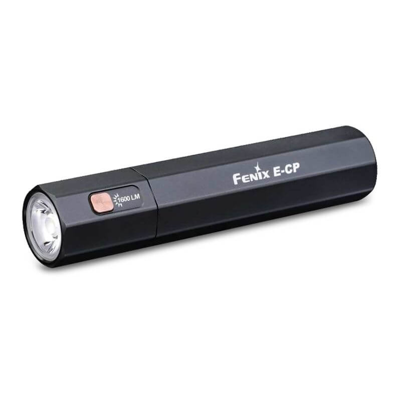 Fenix E-CP Powerbank Taschenlampe schwarz LED-Taschenlampe Taschenlampe