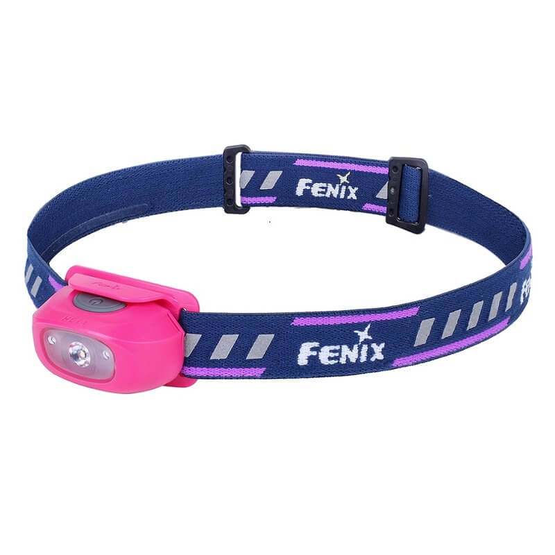 Fenix HL16 rosa Kinder Stirnlampe mit AA Batterie Stirnlampe Taschenlampe