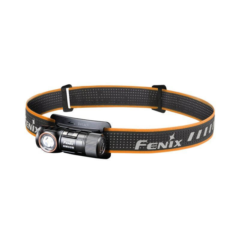 Fenix HM50R V2.0 LED Stirnlampe mit LiIon Akku Stirnlampe Taschenlampe