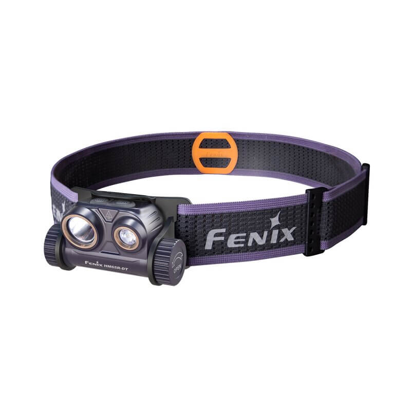 Fenix HM65R-DT LED Stirnlampe Lila  Stirnlampe Taschenlampe