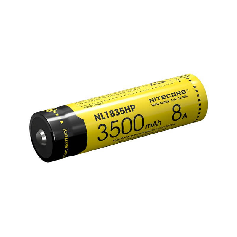 Nitecore 18650 Li-Ion Akku 3500mAh NL1835HP 8A Lithium Akku