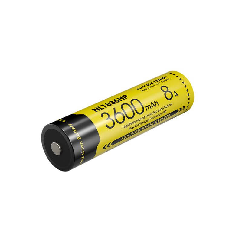 Nitecore 18650 Li-Ion Akku 3600mAh 8A NL1836HP Lithium Akku