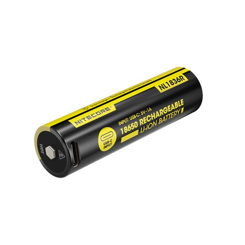 Nitecore 18650 Li-Ion Akku 3600mAh USB-C 8A Lithium Akku