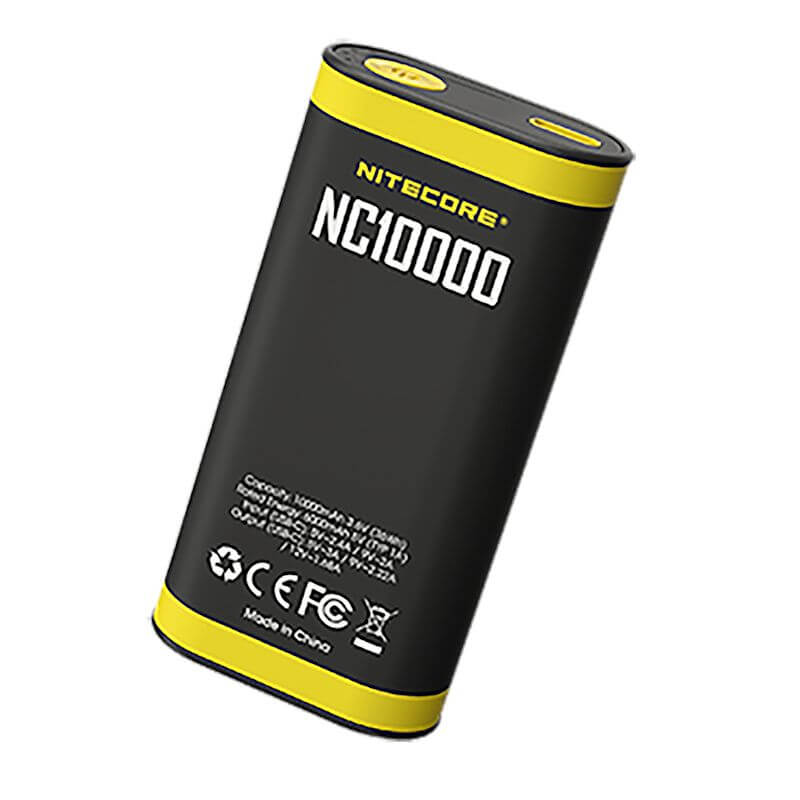 Nitecore Powerbank NC10000 10000Ah mit LED Licht Powerbank Akku