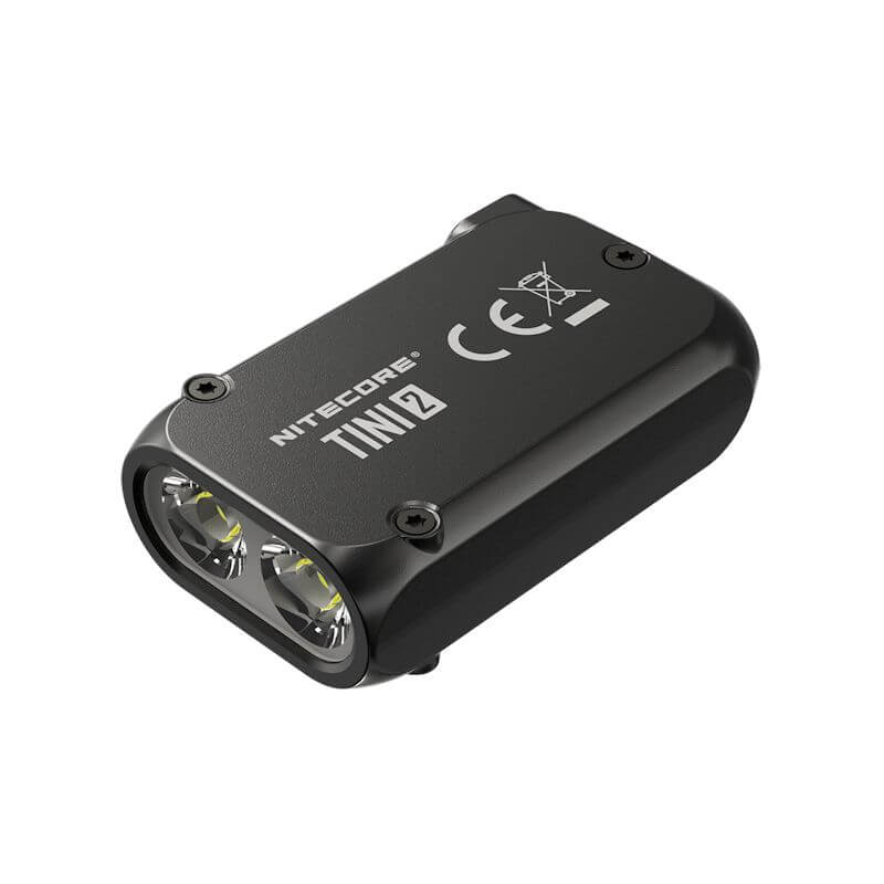Nitecore TINI 2 LED Taschenlampe mit Akku (schwarz) LED-Taschenlampe Taschenlampe