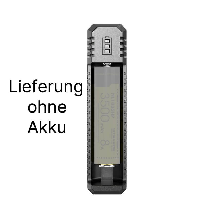 Nitecore UI1 Li-Ion Ladegerät Ladegerät Akku