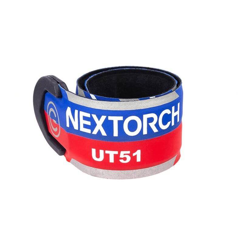 Nextorch UT51 flexible Signalleuchte rot / blau Cliplampe Taschenlampe